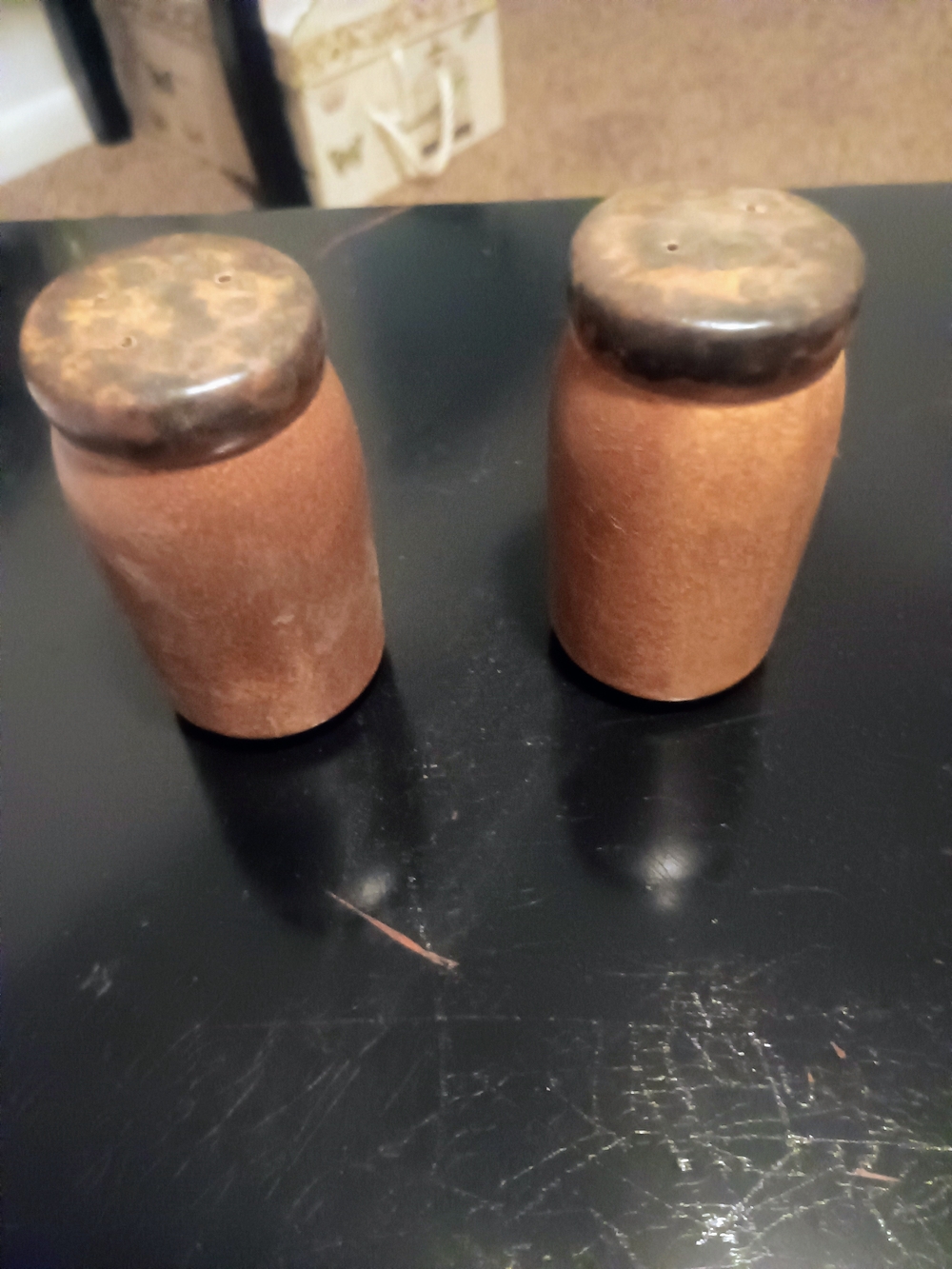 Nelson McCoy Canyon Mesa Salt And Pepper Shakers
